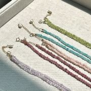 10,000 kinds of matching stacking artifacts, European and American crystal gemstones, gold coins, 14k gold bags, color-preserving washable necklaces.