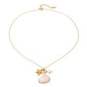 French new ocean series pearl accessories. New products, fashionable and versatile starfish for cross-border sales in Europe and America.