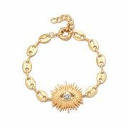 Kenjie European and American fashion multi-pendant medieval necklace women’s copper bead chain hemp rope chain enamel oil drop