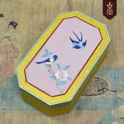 Large antique jewelry box, high-end embroidery box, embroidery jewelry box, tray, cultural play box, large custom.