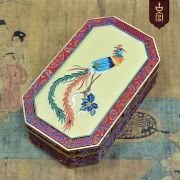 Large antique jewelry box, high-end embroidery box, embroidery jewelry box, tray, cultural play box, large custom.