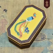 Large antique jewelry box, high-end embroidery box, embroidery jewelry box, tray, cultural play box, large custom.