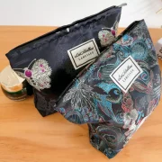 New Chinese style cosmetic bag women’s large-capacity travel cosmetics wash storage bag portable business trip wash bag